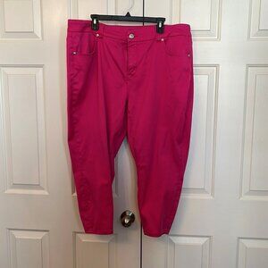 Lane Bryant Seven-7 Melissa McCarthy Denim Capri's